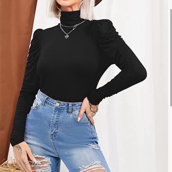 Rouch sleeve bodysuit - Picture 9 of 12